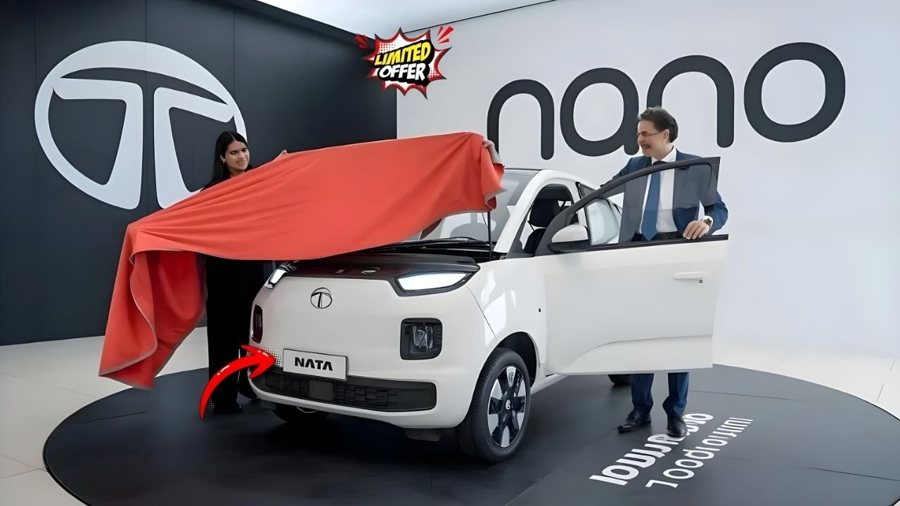 Tata Nano Electric 2025 Launch – Stylish EV with Sunroof, Touchscreen, and 350KM Range