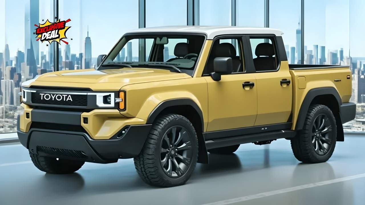 Toyota Land Cruiser 4×4 Pickup 2025 – Rugged Off-Road Truck with Spacious Cabin and Advanced Features